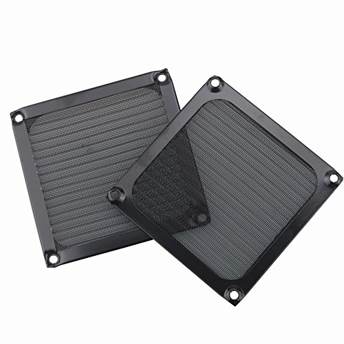 Wathai 2pcs 92mm Fan Grill Guard Grill Cover Protector Aluminum