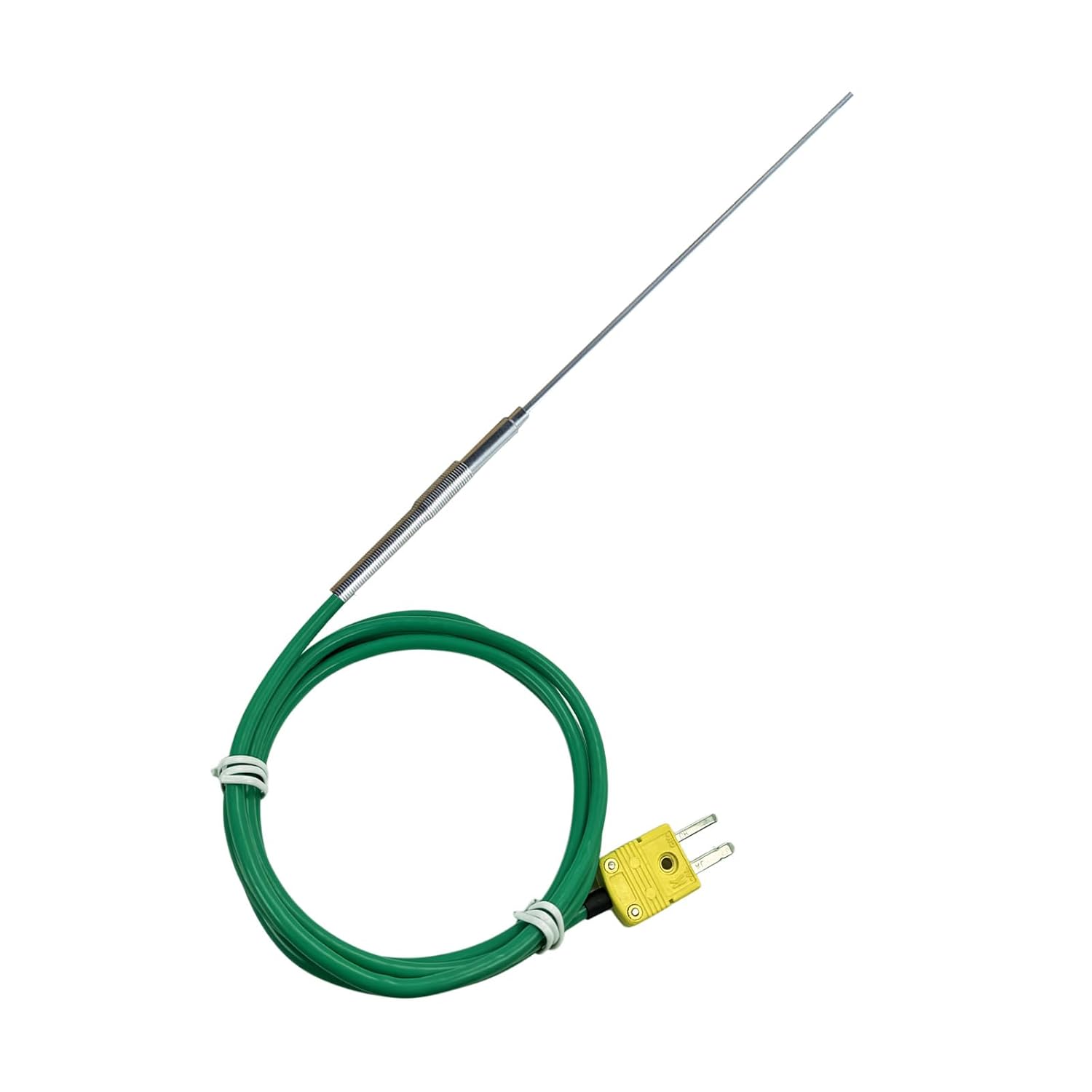 TL1918 Type K Thermocouple Probe Length 11.9 in/0.13 in inSilicone Teflon Cable Length 47 in Measurement Range 50°F to 1500°F (11.9 in /0.13 in)