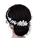 Produktbild ULAPAN Damen Braut Kamm Strass Hochzeit Brautschmuck Braut Haarschmuck (HP260)