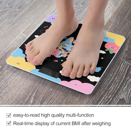 Báscula digital para baño con pantalla retroiluminada 400 lb miniatura 5