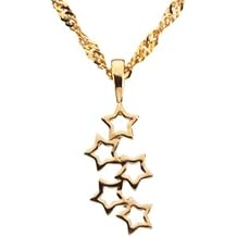 Bonyak Jewelry Gold Fashion Star Pendant in 14k Yellow Gold