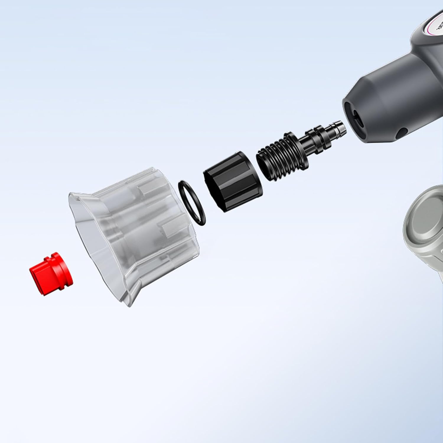 2L Electric Foam Sprayer - Rechargeable High-Pressure Washer | Powerful Car Foam Sprayer for Lawn, Garden, Patio, Indoor and Outdoor Cleaning, Fertilizing, Yard, Home, and Kitchen Use