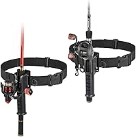 Vista 6 de Soporte para cinturón de caña de pescar, soporte para cinturón de pesca, soporte de caña de pescar, cinturón ajustable para pesca, Negro -, Moderno