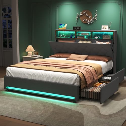 4ft6 double bed frame