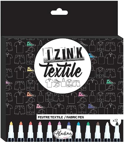 Feutres Textiles Permanents avec Couleurs Vives pour Personnaliser Tissus et Vêtements
