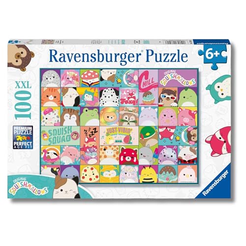 Ravensburger - Puzzles XXL Squishmallows | Puzzle 6 Años O Más | Regalo Niño 6 Años O Más De...