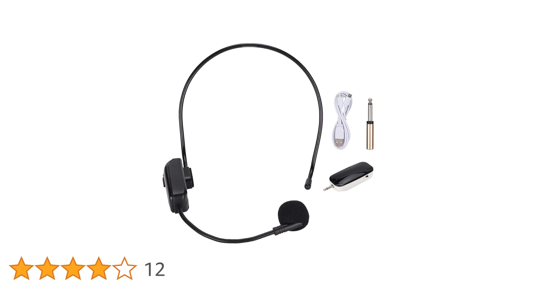 ヘッドマイク 2 heatd wireless mics Amazon.com: 2.4G Dual Wireless Microphone Headset, UHF