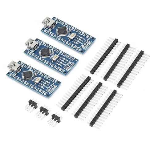 Set de 3 Podazz Nano Atmega328P USB-C ideal para entusiastas maker