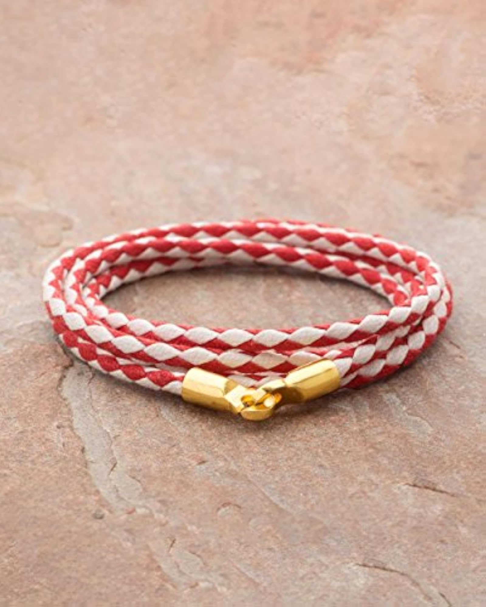 Nautical Red Band Bracelet, Gift for Him