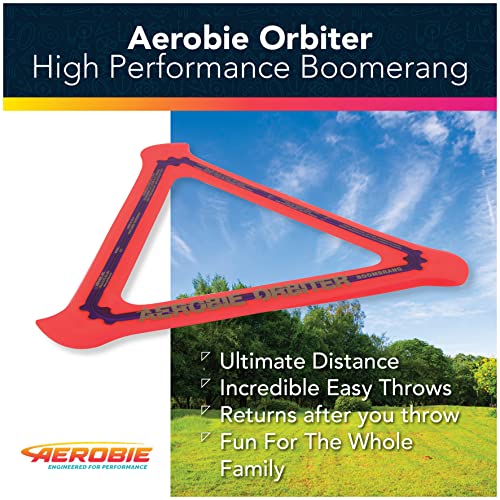 Aerobie Orbiter High Performance Boomerang, 11.5 Inches, Orange #TOP1