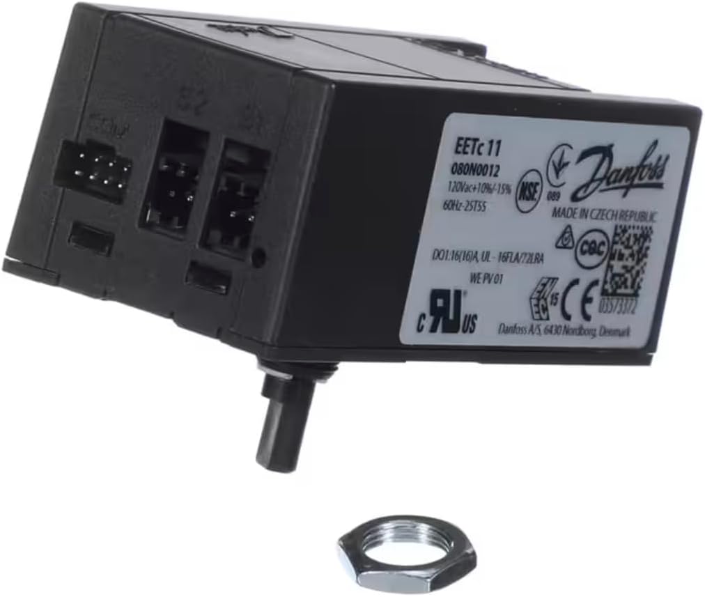Refrigerator Temperature Controller Replacement for Danfoss 080N0012 – 120V 60Hz Commercial Cooler Thermostat