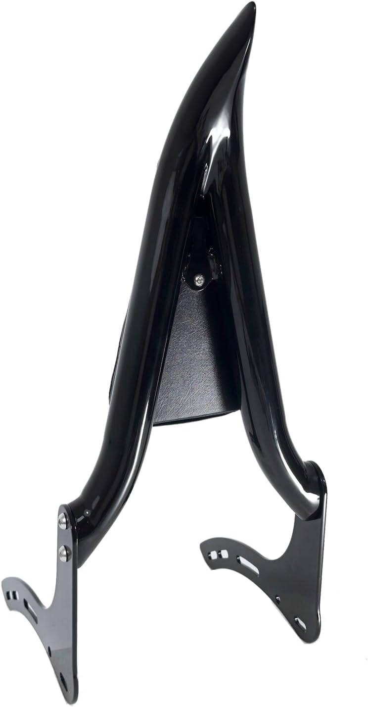 Fjapcemt Sissy Bar for 2025 Indian Super Scout, Sport Scout, Scout Bobber Passenger Backrest, Rear Pad 23 Inches Tall Black