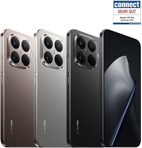 XIAOMI 15T Pro Smartphone 12+512 Go Processeur Dimensity 9400+ - Titane - 4