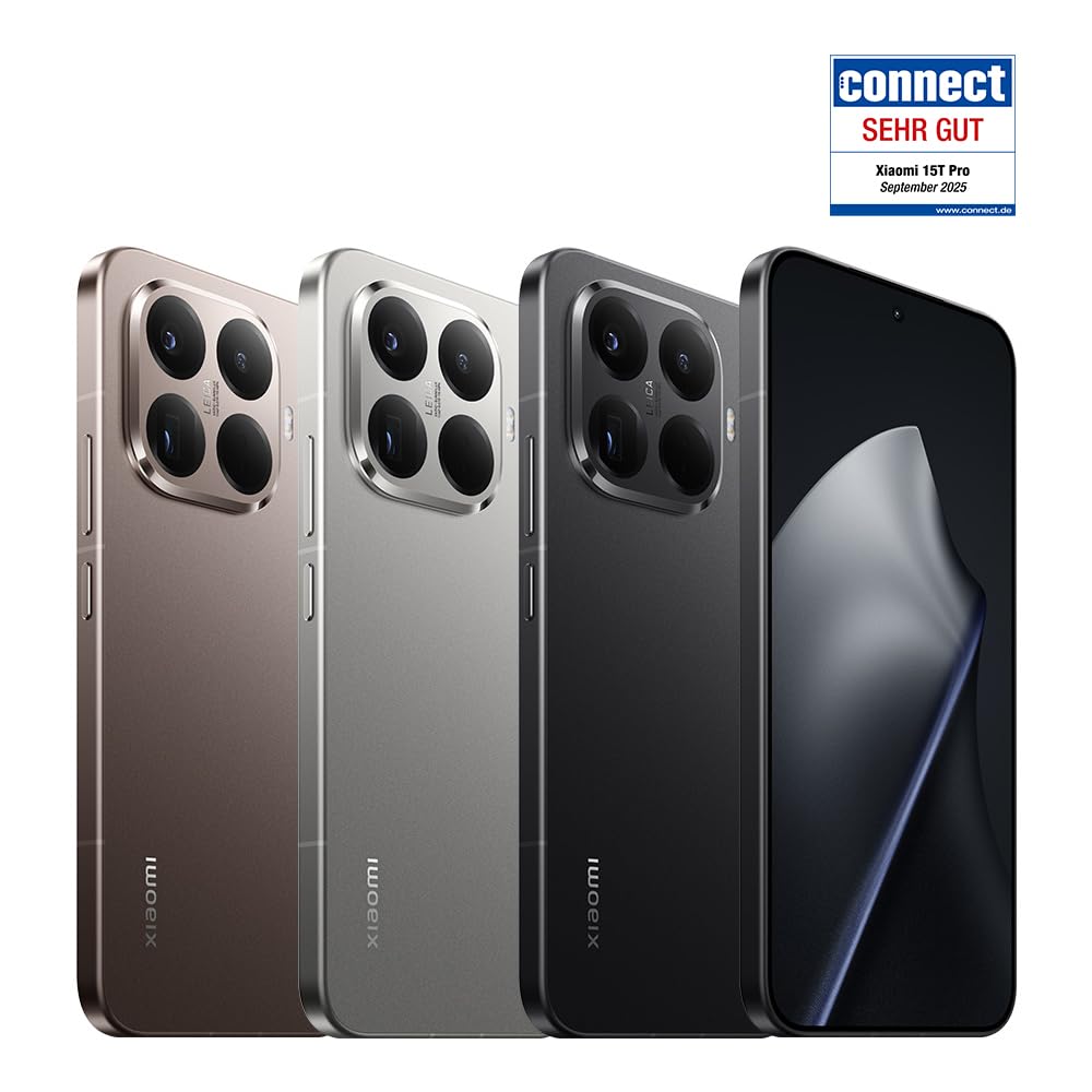 XIAOMI 15T Pro, Smartphone 12+512GB, 6,83" 144Hz augenschonendes Display, MediaTek Dimensity... Ansicht 4
