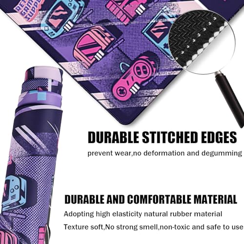 Japanese Comic Large Gaming Mouse Pad