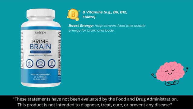 Watch Prime Brain Noortopic, Advanced Memory Formula on Amazon Live