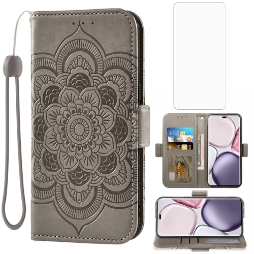 Housse Honor Magic 7 Lite 5G avec porte-carte et verre trempé