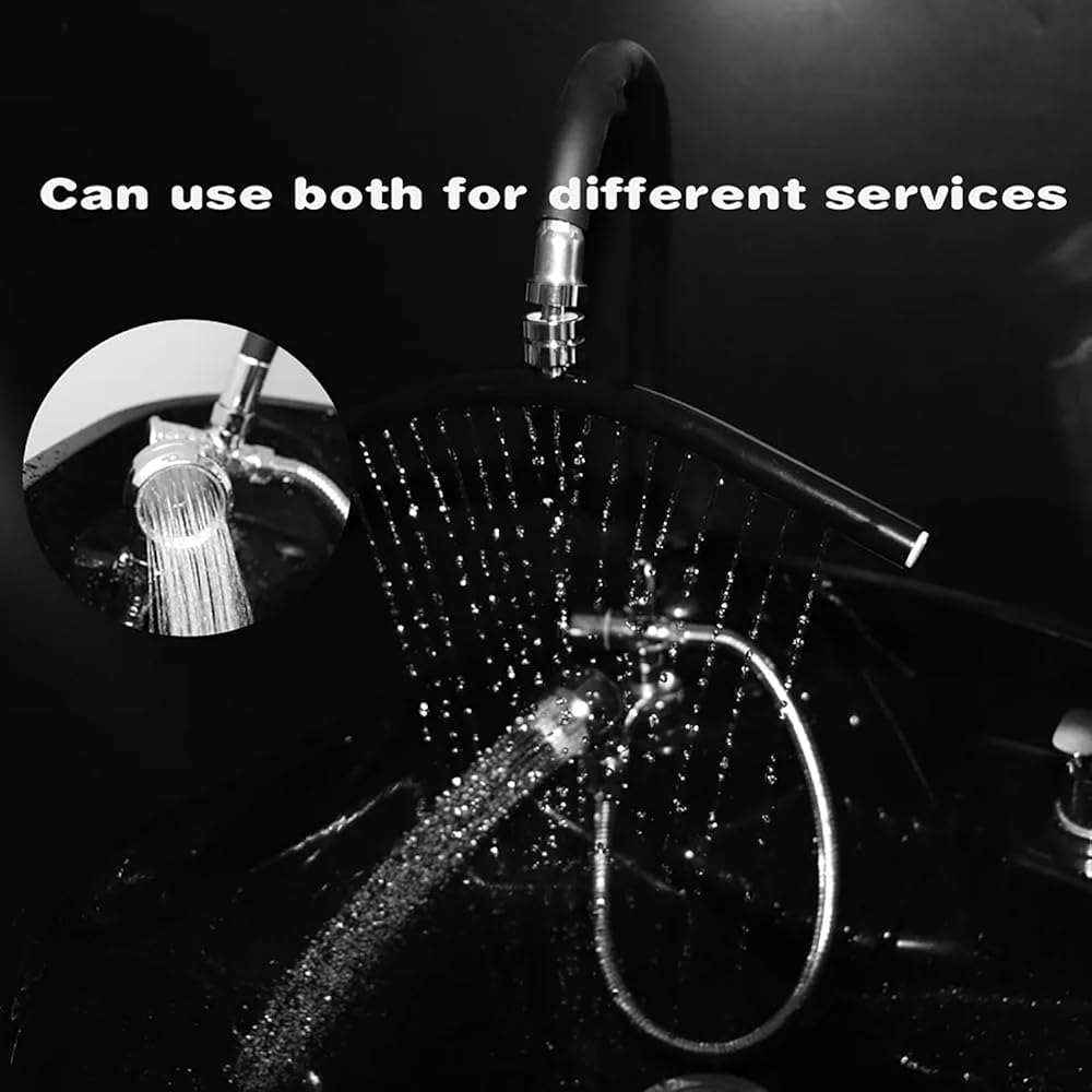 Réglable Robinet De Cascade Pour Bol De Shampooing Salon, Pomme De Douche Massage Cheveux Thérapie Spa Cuir Chevelu Soins Capillaires