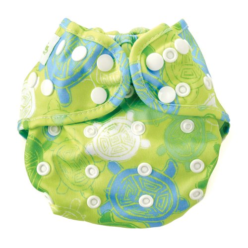 Bumkins Cloth Diaper Cover, Turtle