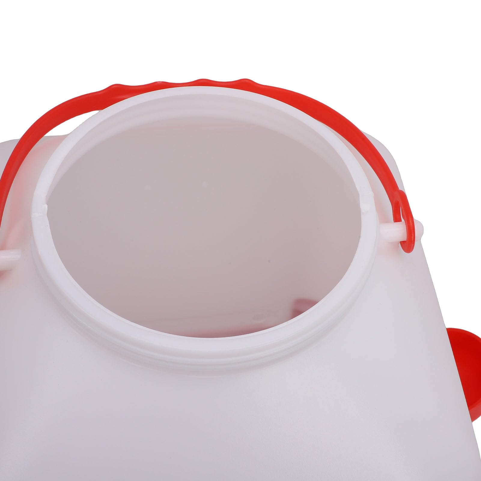 Geflügeltränke für Geflügel, 10 Liter, Futternapf und Tränke für Hühner, aus Kunststoff, großes Fassungsvermögen, leicht zu reinigendes Design