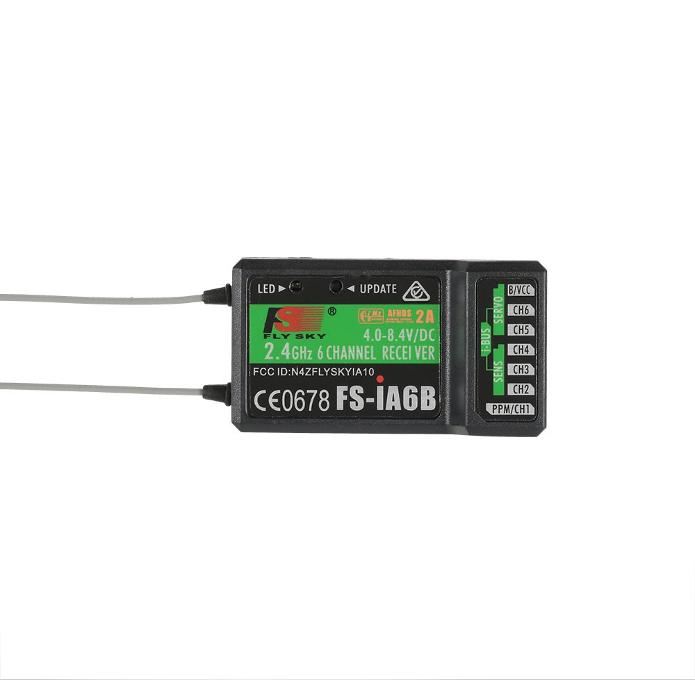 Amazon | Goolsky Flysky FS-iA6B 2.4G 6Ch チャンネル 受信機 PPM