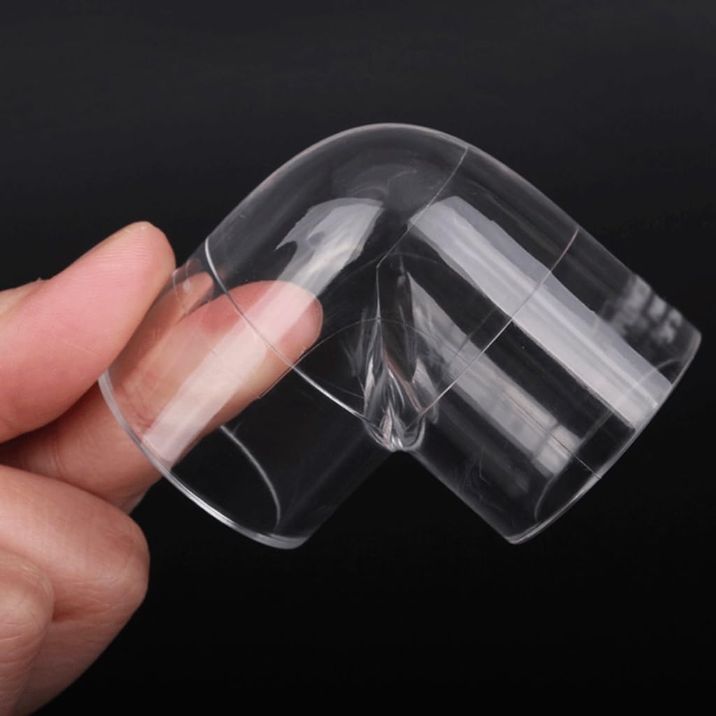 Connettore A U Per Acquario - Tubo In Acrilico Trasparente, Diametri 20/25/32mm