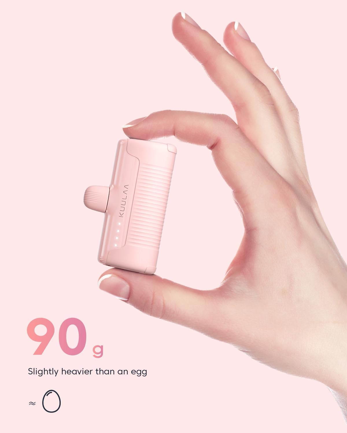 Kuulaa Portable Charger weight comparison