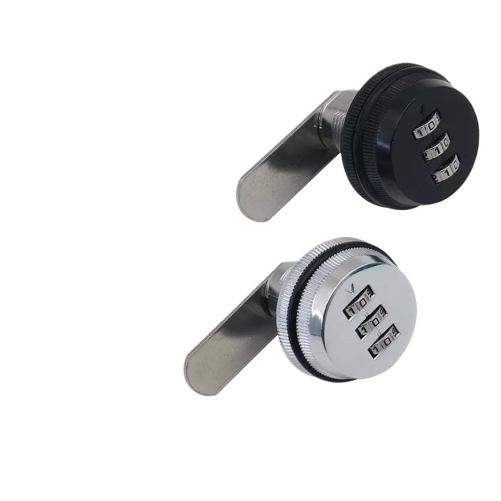 Serrure à combinaison en alliage de zinc 20mm noire pour tiroir et armoire
