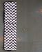 Bookmark Elastic Pen Holder. Planner or Textbook Ribbon Band in Gray Chevron Color. (1 Pack)