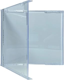 mediaxpo 25 Standard CD Jewel Case (Carton Only, NO Trays)