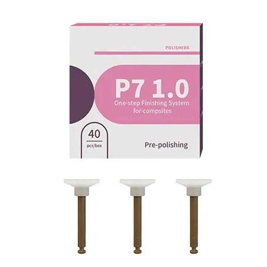 Dental Composite Polishing Discs P7 1-Step Finishing System CA 2.35mm Dentistry Polisher Lab Tool