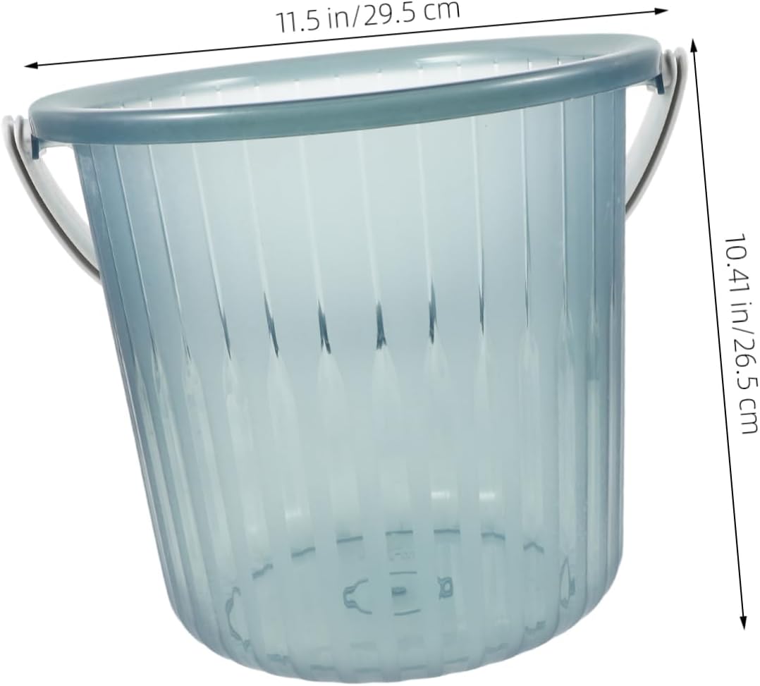 ULTECHNOVO Plastic Water Storage Bucket Capacity Collapsible for Car Detailing Garden Laundry Camping