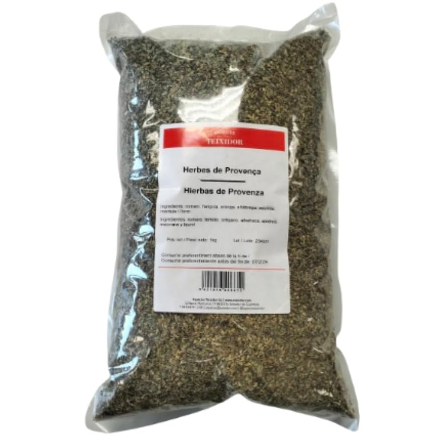 Hierbas Provenzales Teixidor 1 kg Mezcla Especies Aromática | Mediterránea, Para Carnes, Para Guisos, Para Pastas