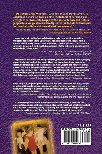 Black Jelly: Poems by Melanie Maria Goodreaux; Photos by Nikki Johnson