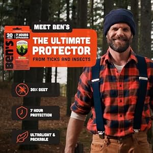 Ben's Tick & Insect Repellent Wipes - Travel Wipes with 30% DEET for Mosquitoes, Ticks & More - Up to 7 Hours of Protection - Alcohol- & Fragrance-Free - 12 Wipes (4 Pack) Ben’s Tick & Insect Repellent Wipes – Travel Wipes with 30% DEET for Mosquitoes, Ticks & More – Up to 7 Hours of Protection – Alcohol- & Fragrance-Free – 12 Wipes (4 Pack)