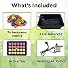 Psycloner Clone Machine, Hydroponics System, Cloner for Plant Cuttings, Propagation, 2 Gallon, Deep Water Culture, DWC (24 Site)
