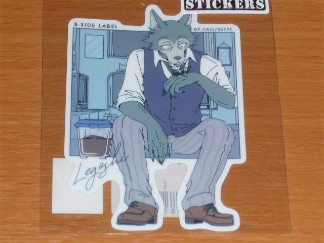 Amazon.co.jp: beastars リアル 全6種セット ステッカー b-side label 