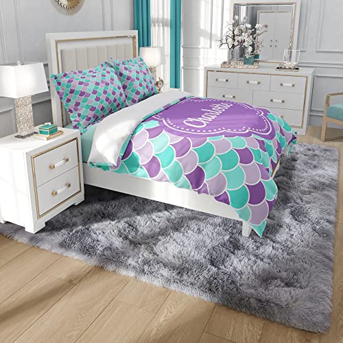 Noahas Soft Fluffy Bedroom Rugs, Shaggy Area Rug For Kids Room Girls Boys Bedroom, Cute Fuzzy Dorm Rug Classroom Floor Carpet Shag Throw Rugs For Kids Nursery Home Decor, 4X6 Feet, Grey #TOP5