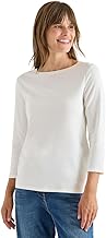 Cecil Women's 3127598 Basic Cotton Shirt with Boat Neck (1-pack)