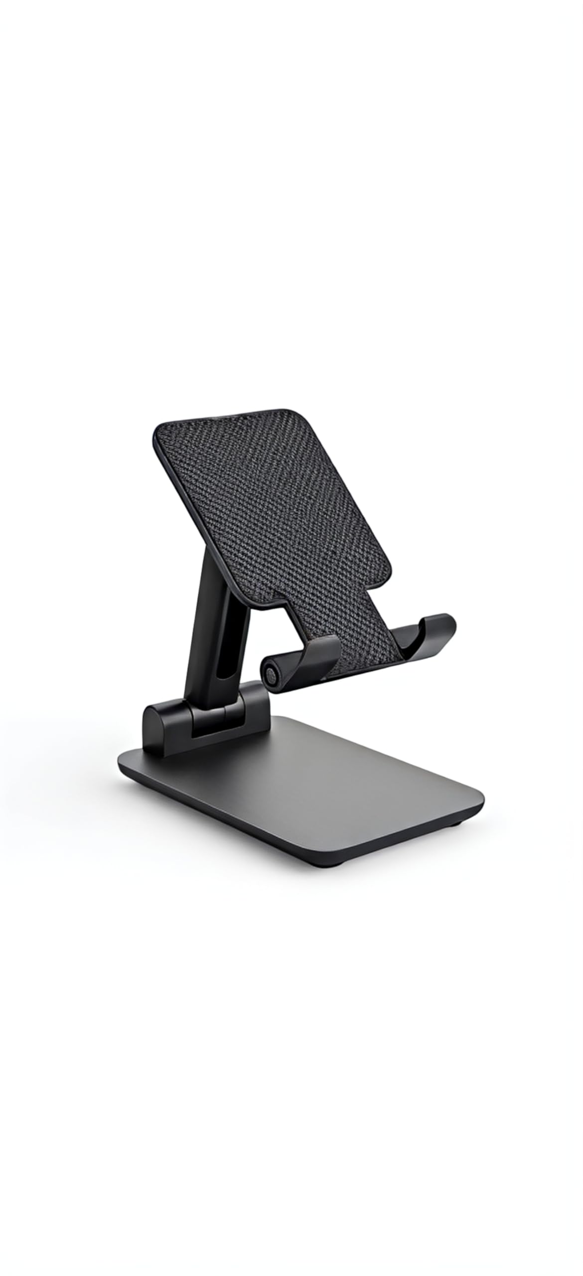 Multipurpose Tabletop Mobile Stand| Adjustable Angle & Height| Universal Holder for iPhone, Samsung, OnePlus & All Smartphones| Portable, Anti-Skid Design for Home, Office,Desk, Bed & Gifting (Black)-image-43
