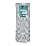 MTB 20GA Galvanized Hexagonal Poultry Netting Chicken Wire 36 inches x 150 feet x 1 inch Mesh