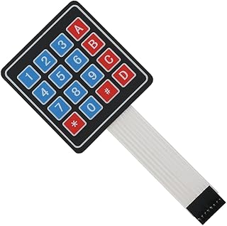 10 قطع ماتريكس لوحة مفاتيح 16 مفتاح (4×4)، من جيني، USB، متعدد الألوان