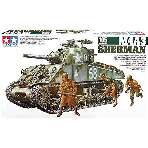 Tamiya M4A3 Sherman 105MM Howitzer