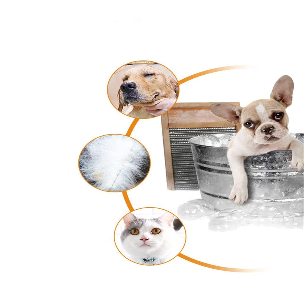 Cepillo de baño para Perros y Mascotas, Peine de Silicona para champú de SPA, Cepillo de Masaje, Peine para depilación de Ducha para Perros y Gatos, Herramienta de Limpieza y Aseo