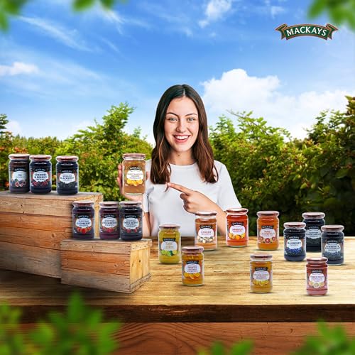 Image of Mackays Sweet Navelina Orange Marmalade 340g | Made with Real Navelina Oranges | Traditional Copper Pan Cooked | Vegan | Imported from Scotland