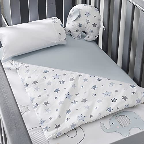 Qoupquru 7P Baby Crib Bedding Set - 100% Turkish Cotton thumb #2