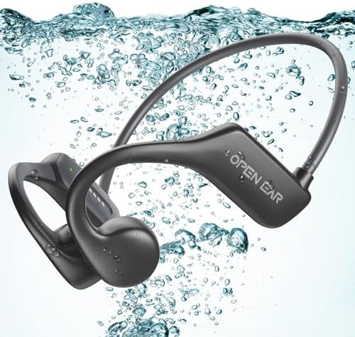 Casque Natation Conduction Osseuse BEARTAIN – IP68, Bluetooth 5.3, MP3 32Go, 8h Autonomie – Sport Aquatique Et Terrestre
