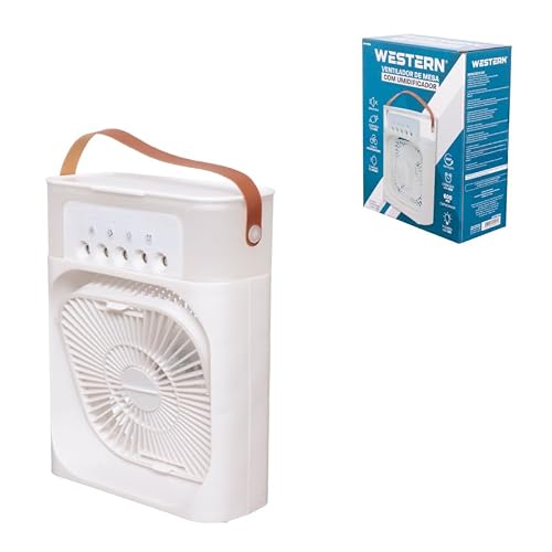 Mini Ventilador e Umidificador USB - Western Home