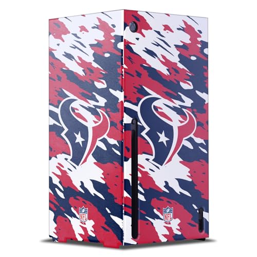 Xbox Series X Enveloppement Camou NFL Houston Texans Head Case Designs