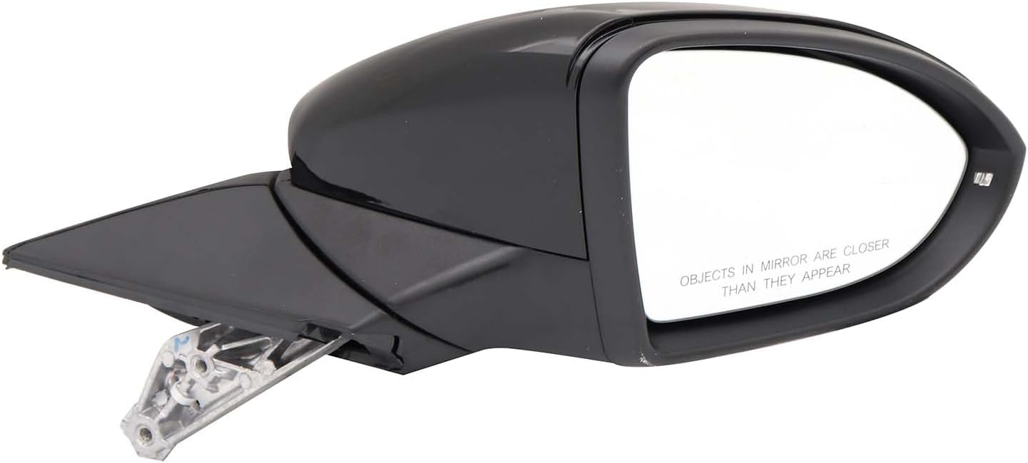 Right Passenger Side Mirror Fit for Volkswagen Golf GTI 2015-2021, Black Door Mirror with Turn Signal Heated Power Glass (6 Pins)